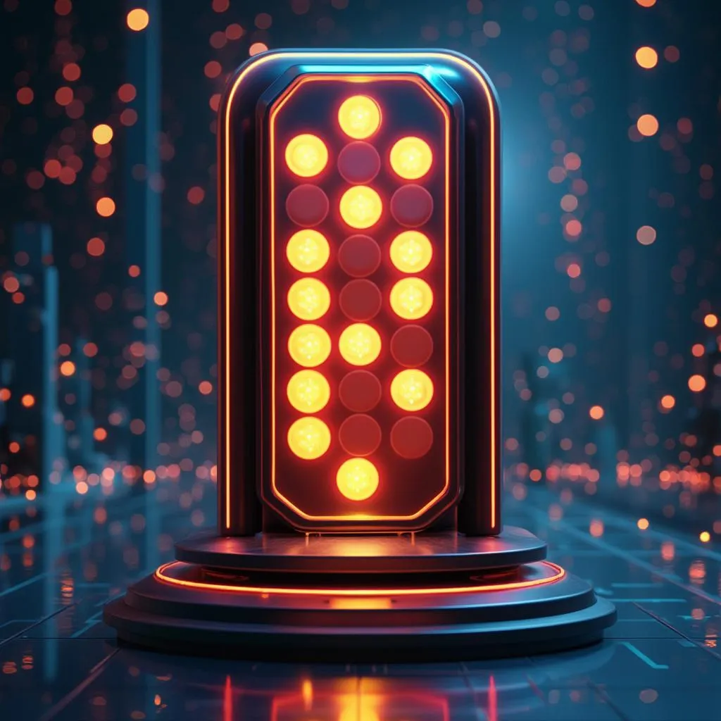 Interface de jeu Plinko moderne